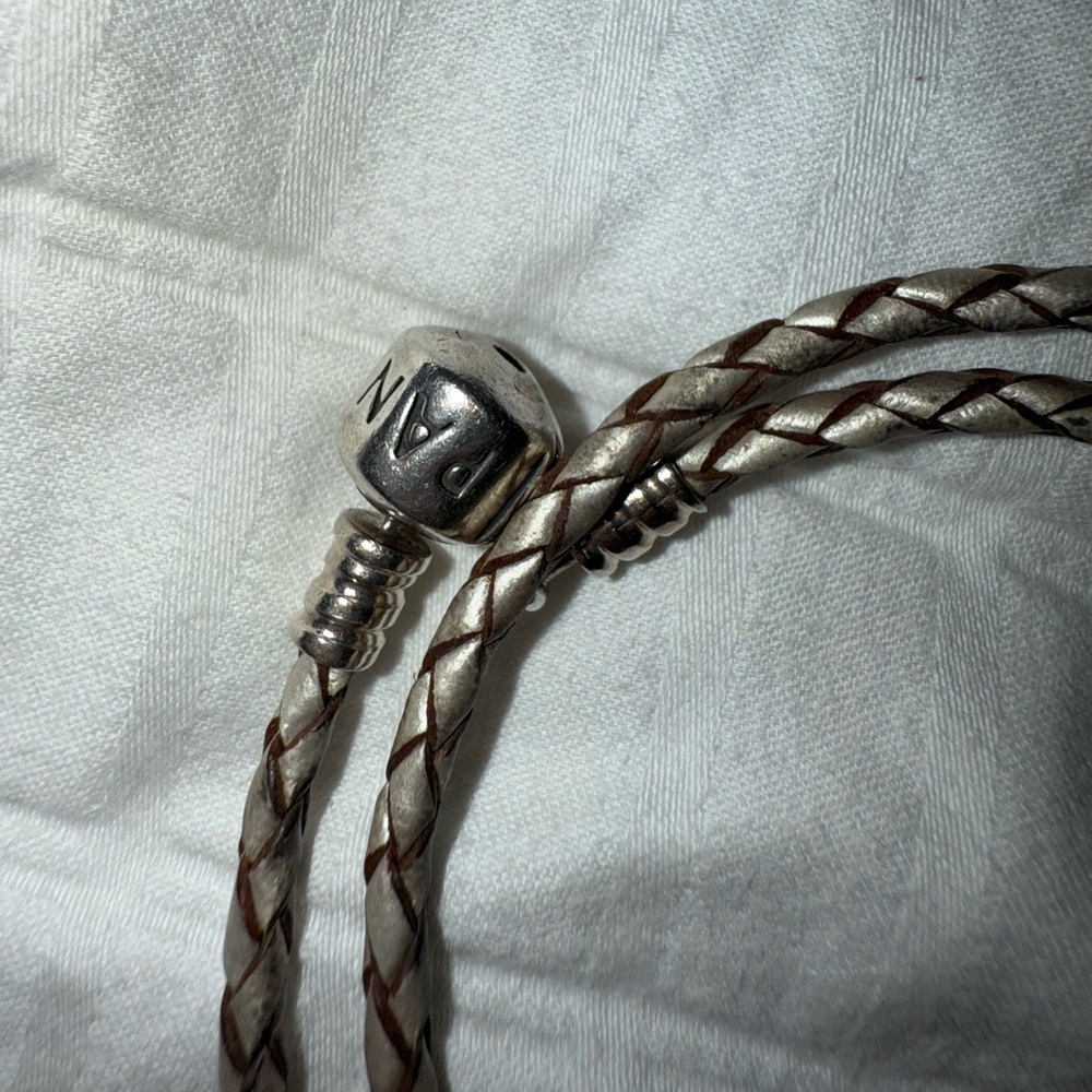 Pandora Leather Braided Bracelet - Picture 5 of 5